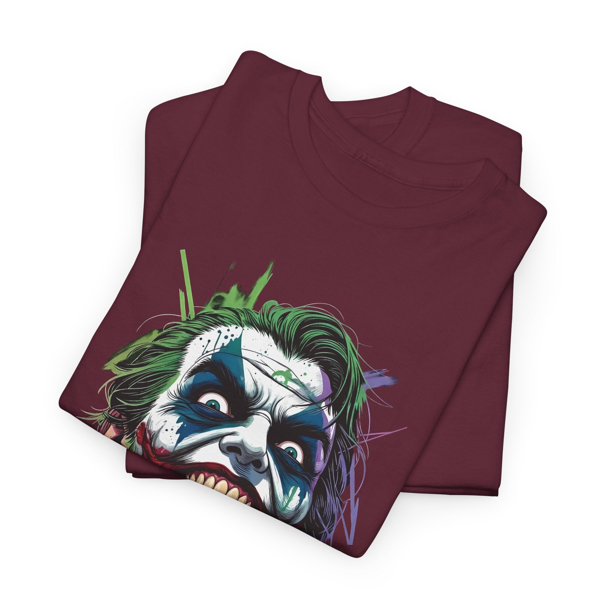 The Joker Streetwear Unisex Graphic Tee - Vintage DC Comics Joker Laugh T-Shirt