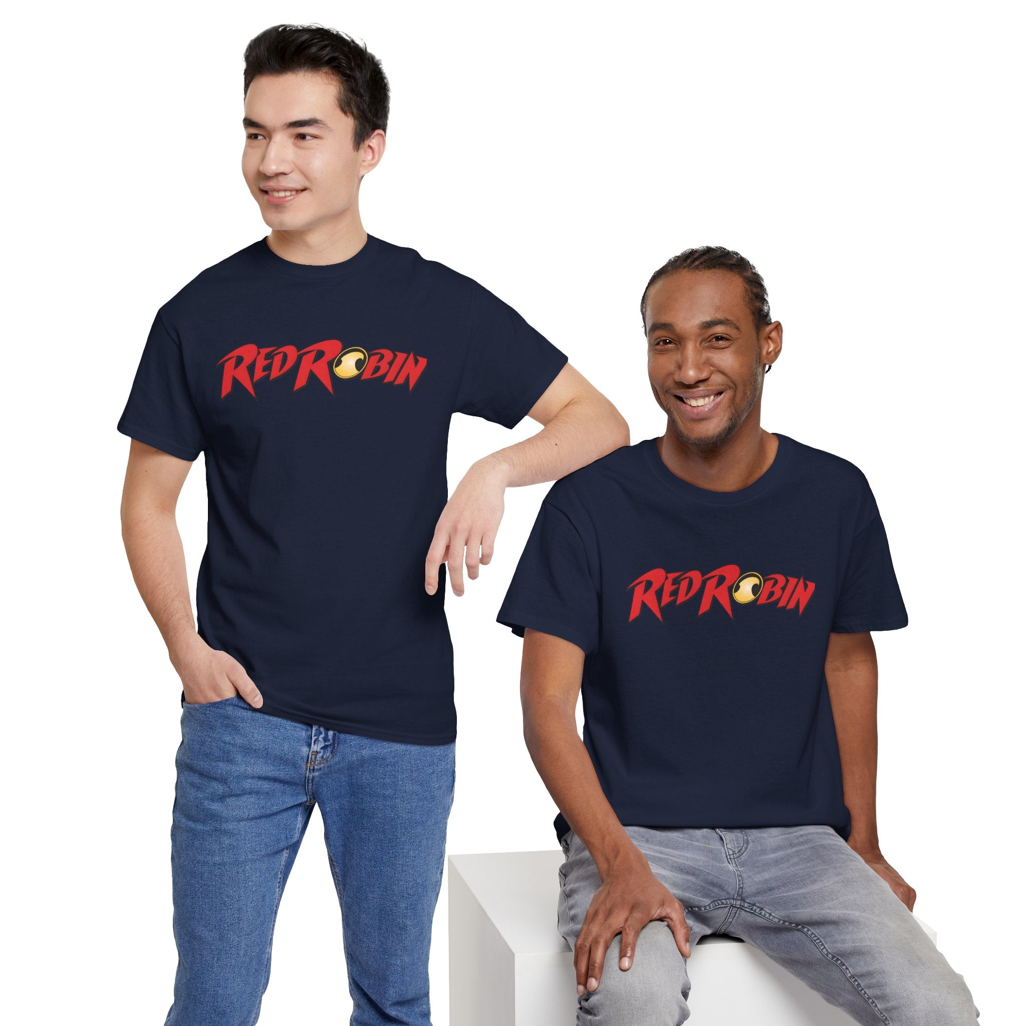 DC Comics Tim Drake Red Robin Emblem T‑Shirt – Batman Family Unisex Tee