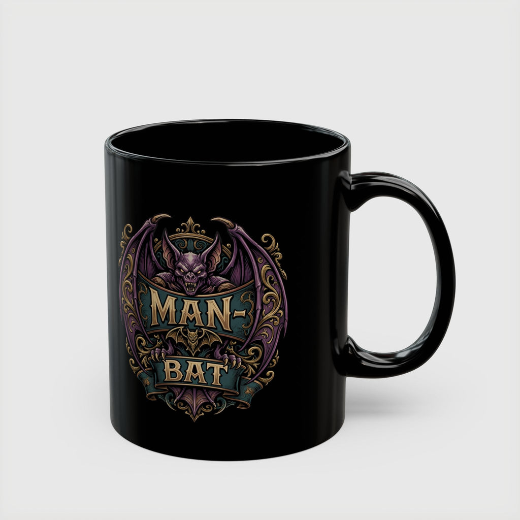 Langstrom’s Formula: 11oz/15oz Man-Bat Gothic Moring Coffee Mug