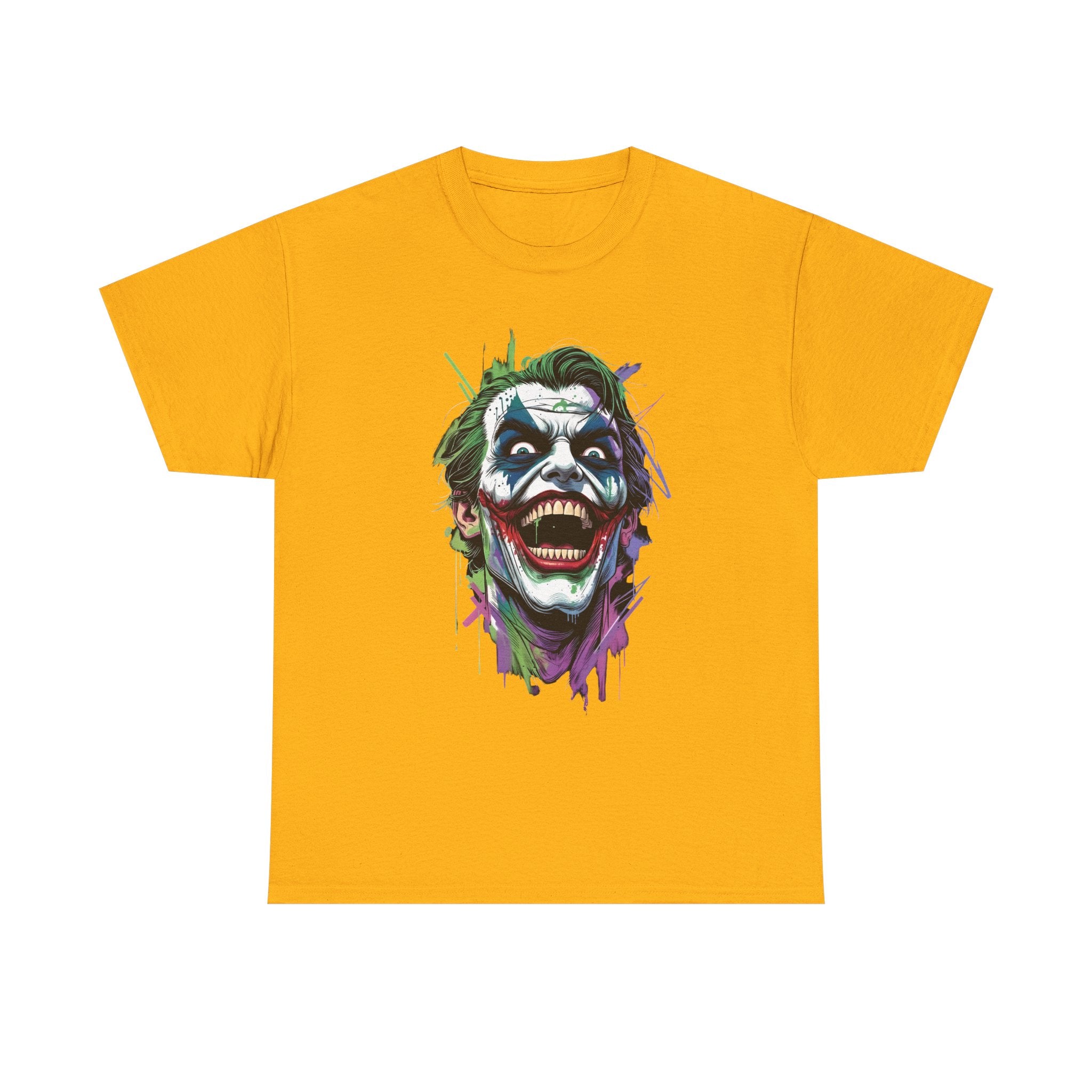 The Joker Streetwear Unisex Graphic Tee - Vintage DC Comics Joker Laugh T-Shirt