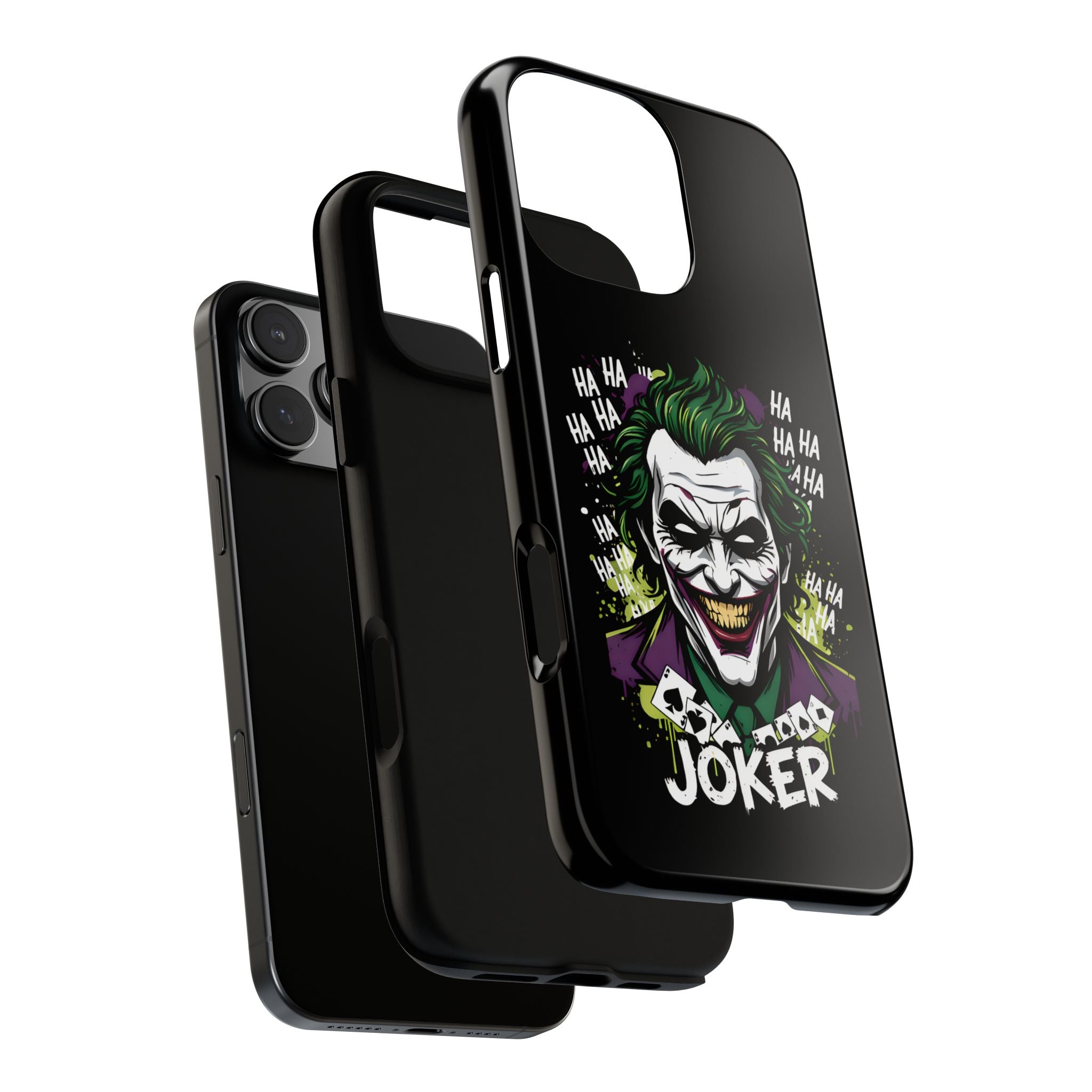 Joker "Bad Joke" DC Villain Hard Case for iPhone 17, 17 Air, 17 Pro Max, 16, 15, 14