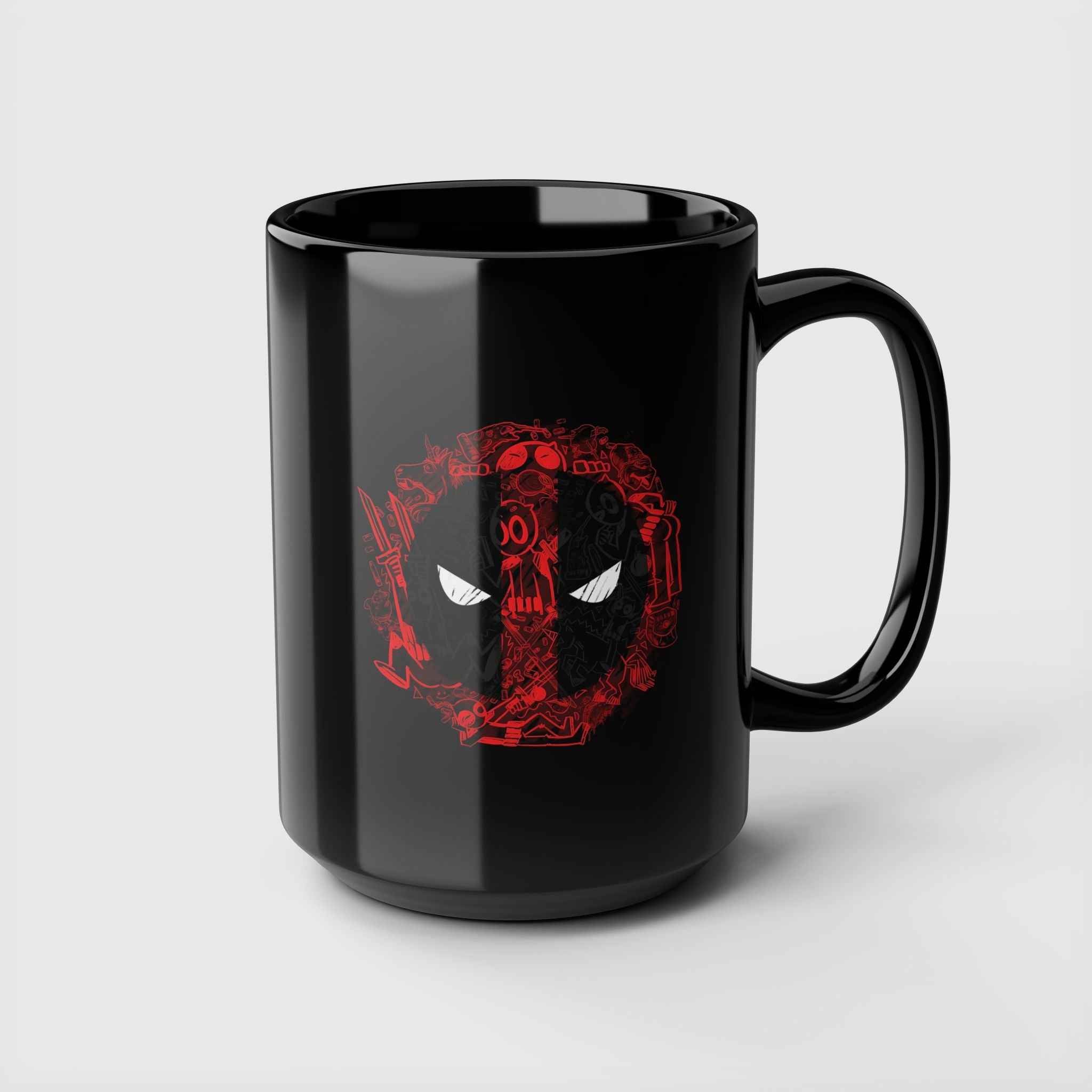 Wade Wilson Deadpool Symbol Ceramic Mug
