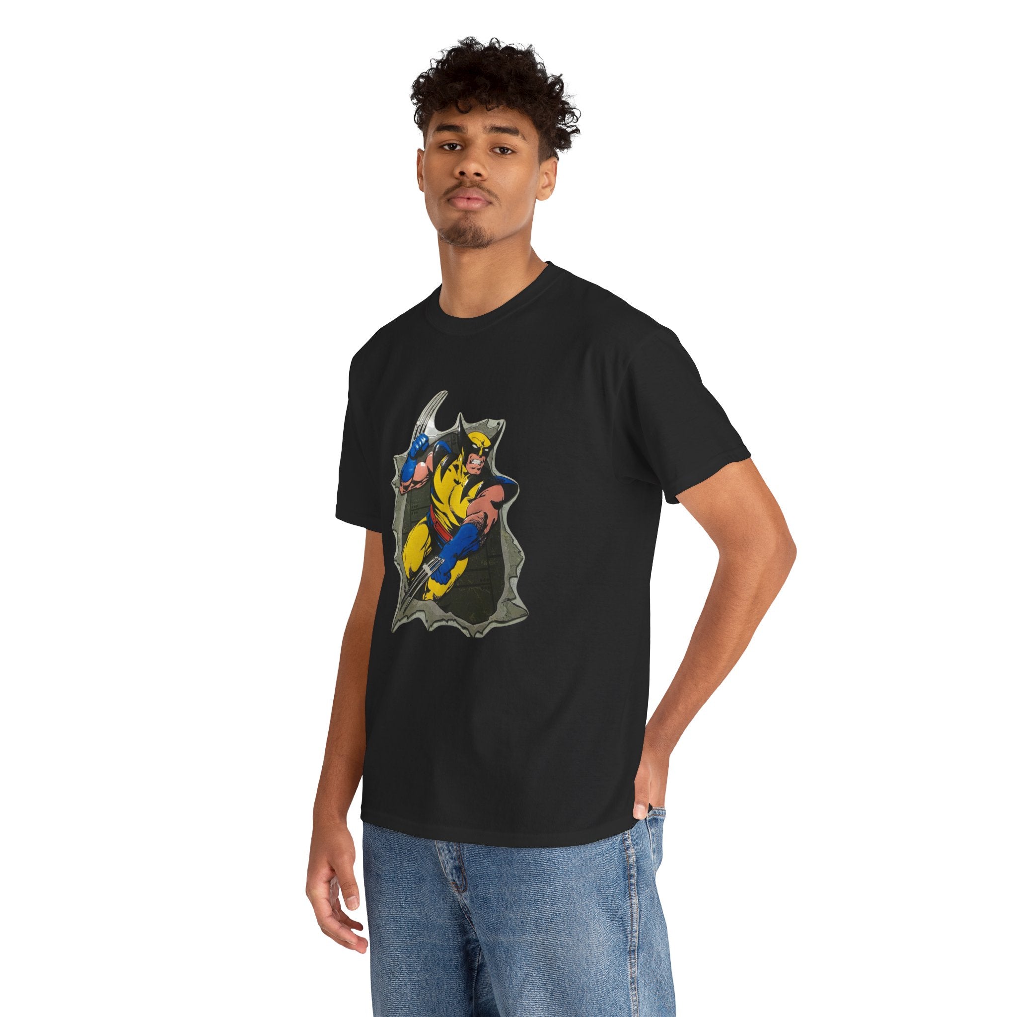 Retro Comic Wolverine T-Shirt — Vintage X‑Men Graphic Tee