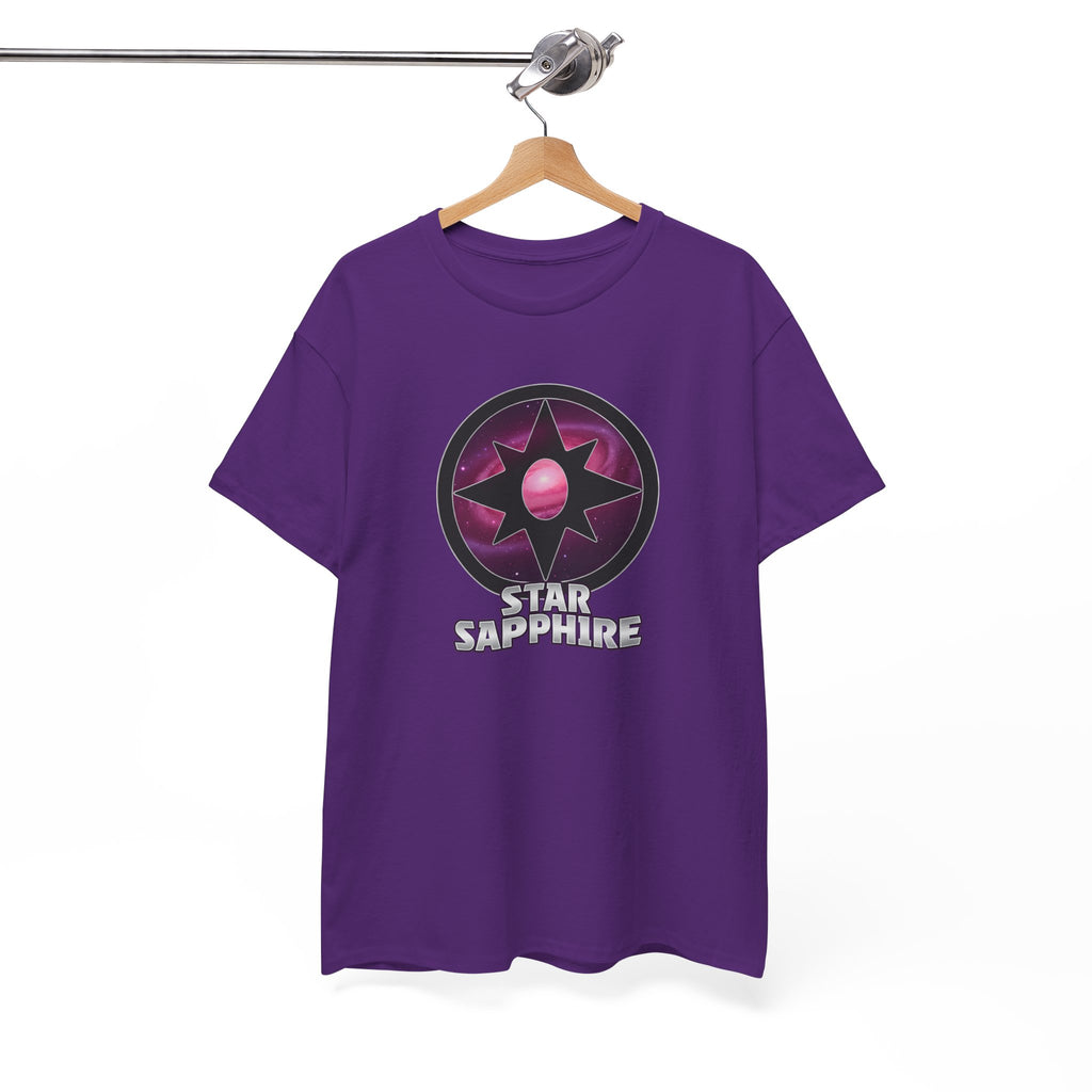 Teen Titans Star Graphic Tee — DC Star Sapphire Gem Logo T-Shirt