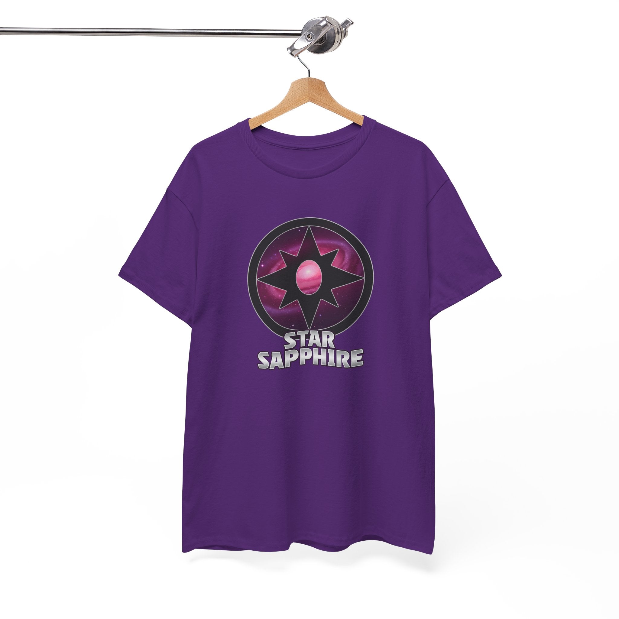 Teen Titans Star Graphic Tee — DC Star Sapphire Gem Logo T-Shirt