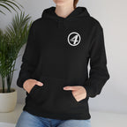 Fantastic Four Retro Logo Hoodie — Minimalist Vintage Comic Pullover