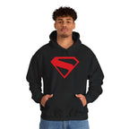 Kingdom Come Superman Logo Hoodie — Vintage Brandon Routh S Shield Sweatshirt