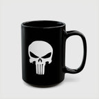 Punisher Skull Frank Castle Jon Bernthal Ceramic Mug - Drkheroz