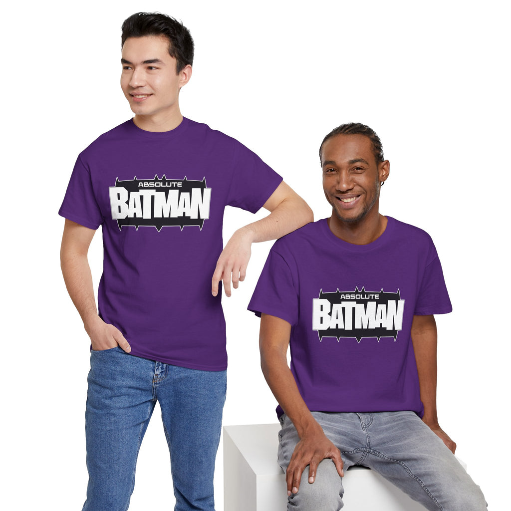 Absolute Batman Logo Unisex T-Shirt – DC Absolute Universe Gotham Knight Heavy Bat Graphic Tee