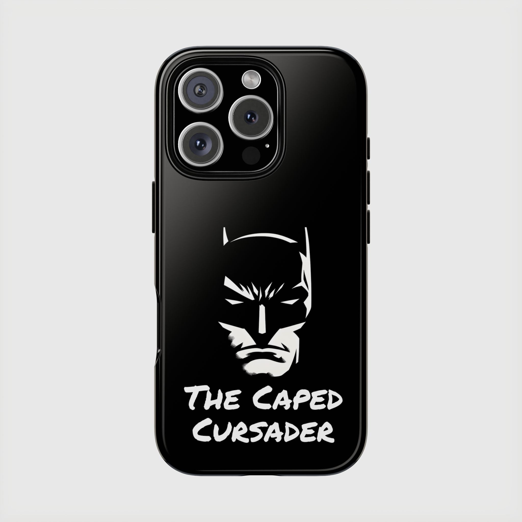 Batman iPhone Case - The Caped Cursader - Drkheroz