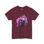 Catwoman Neon Heart Retro Comic T-Shirt — Catwoman Anti-Hero Tee
