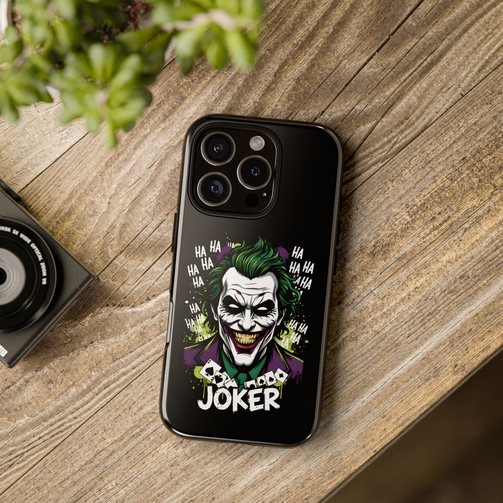 Joker "Bad Joke" DC Villain Hard Case for iPhone 17, 17 Air, 17 Pro Max, 16, 15, 14