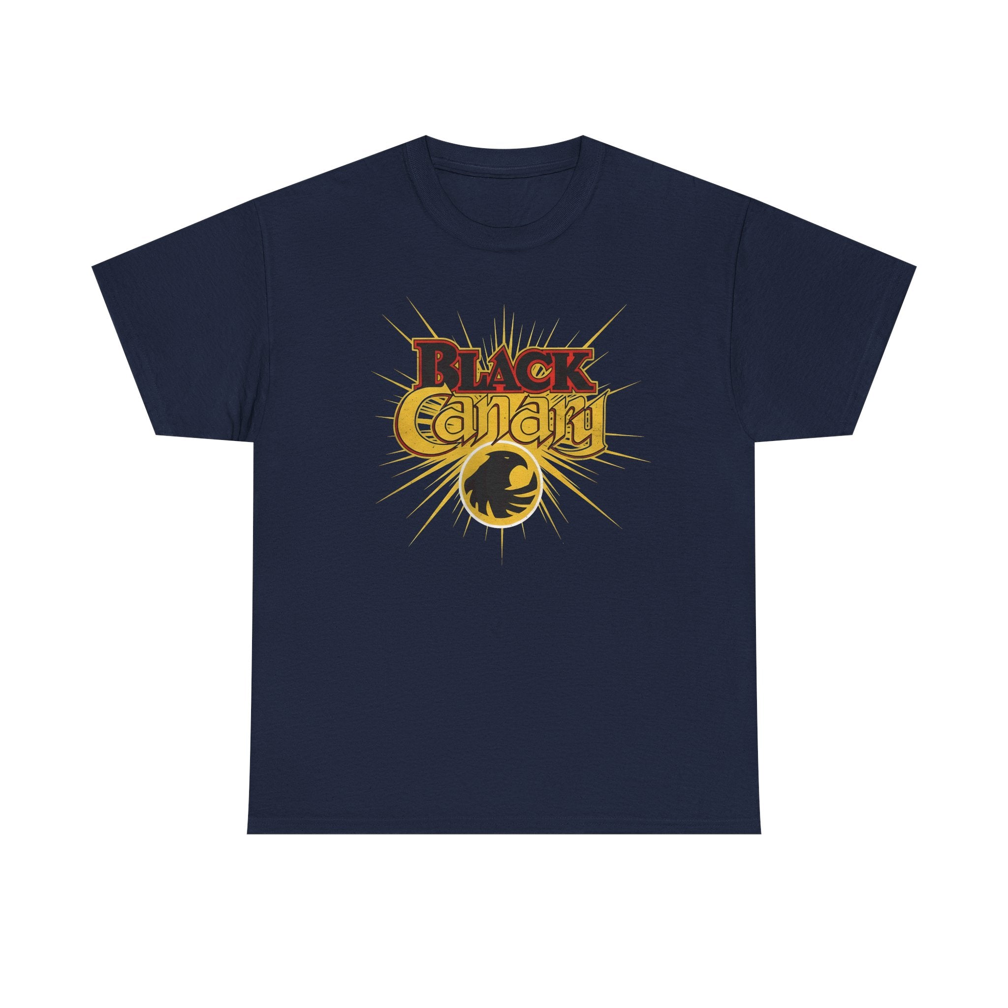 Black Canary Logo T-Shirt — Dinah Lance Justice Society of America Tee