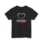 Catwoman My Valentine T-Shirt – Heart & Paw Romantic Valentine's Tee
