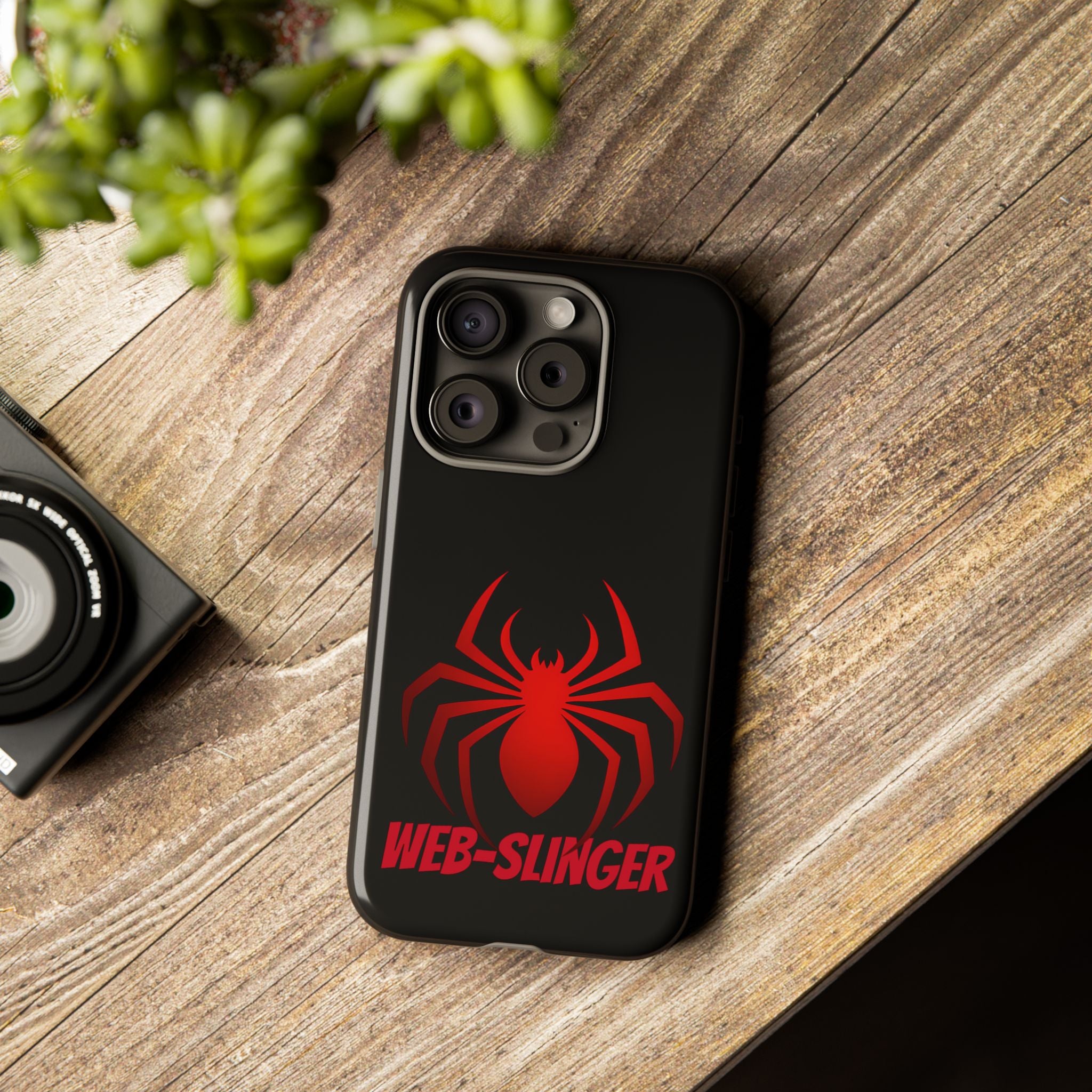 Red Spiderman Hard iPhone Case