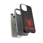 Red Spiderman Hard iPhone Case - Drkheroz