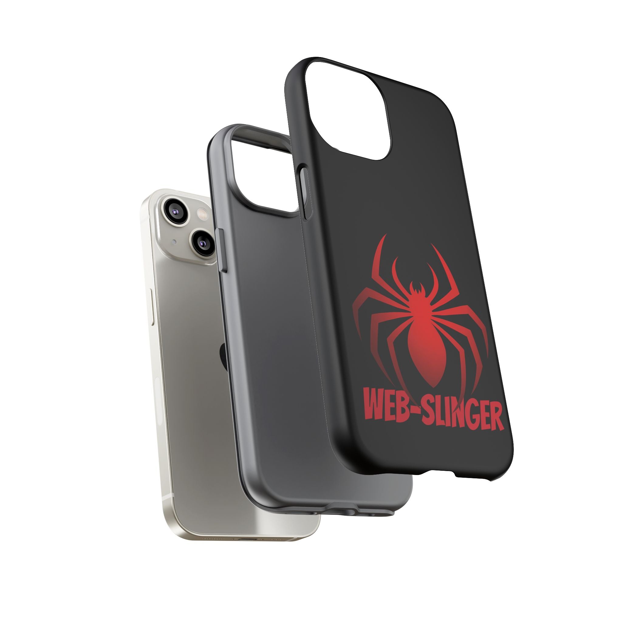 Red Spiderman Hard iPhone Case - Drkheroz