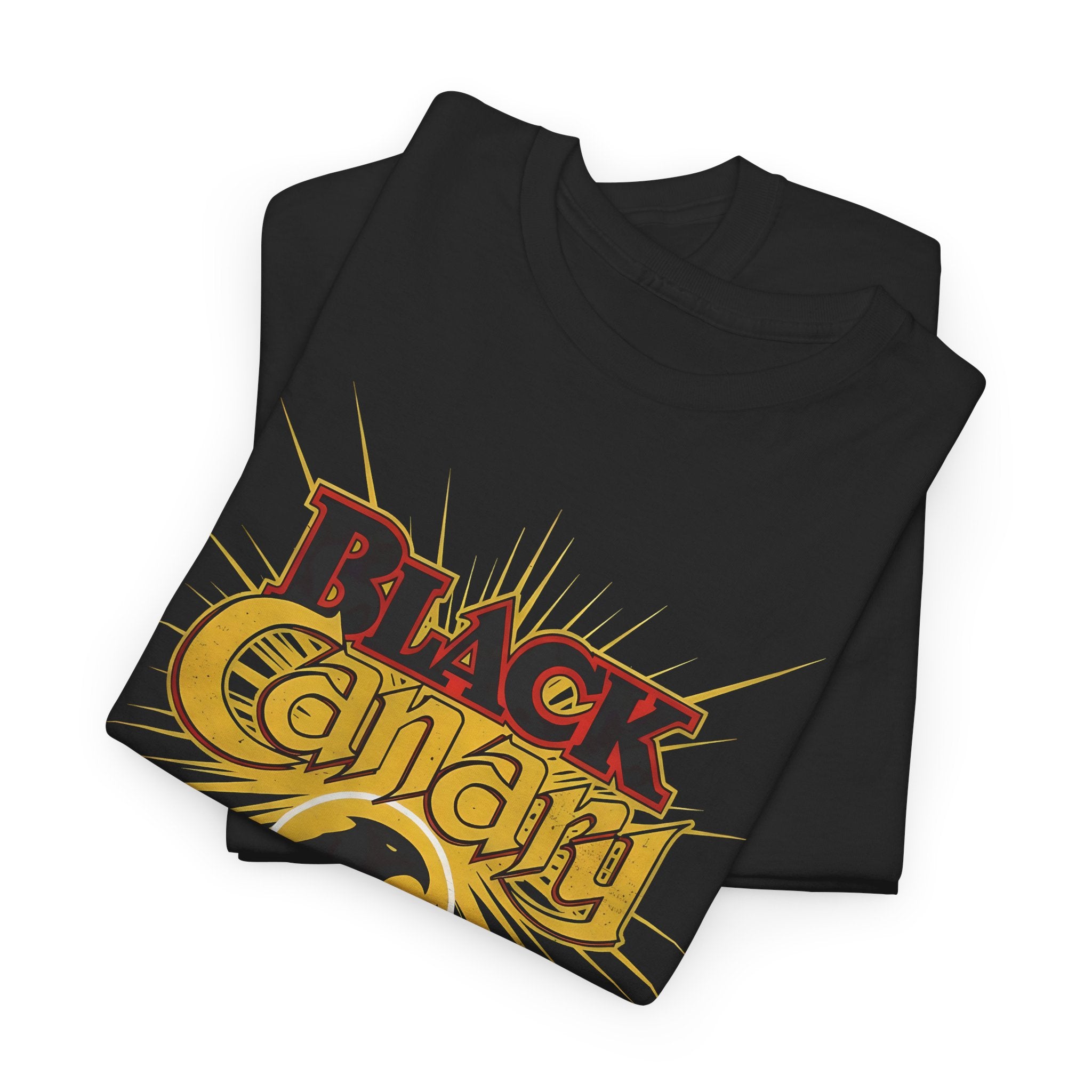 Black Canary Logo T-Shirt — Dinah Lance Justice Society of America Tee