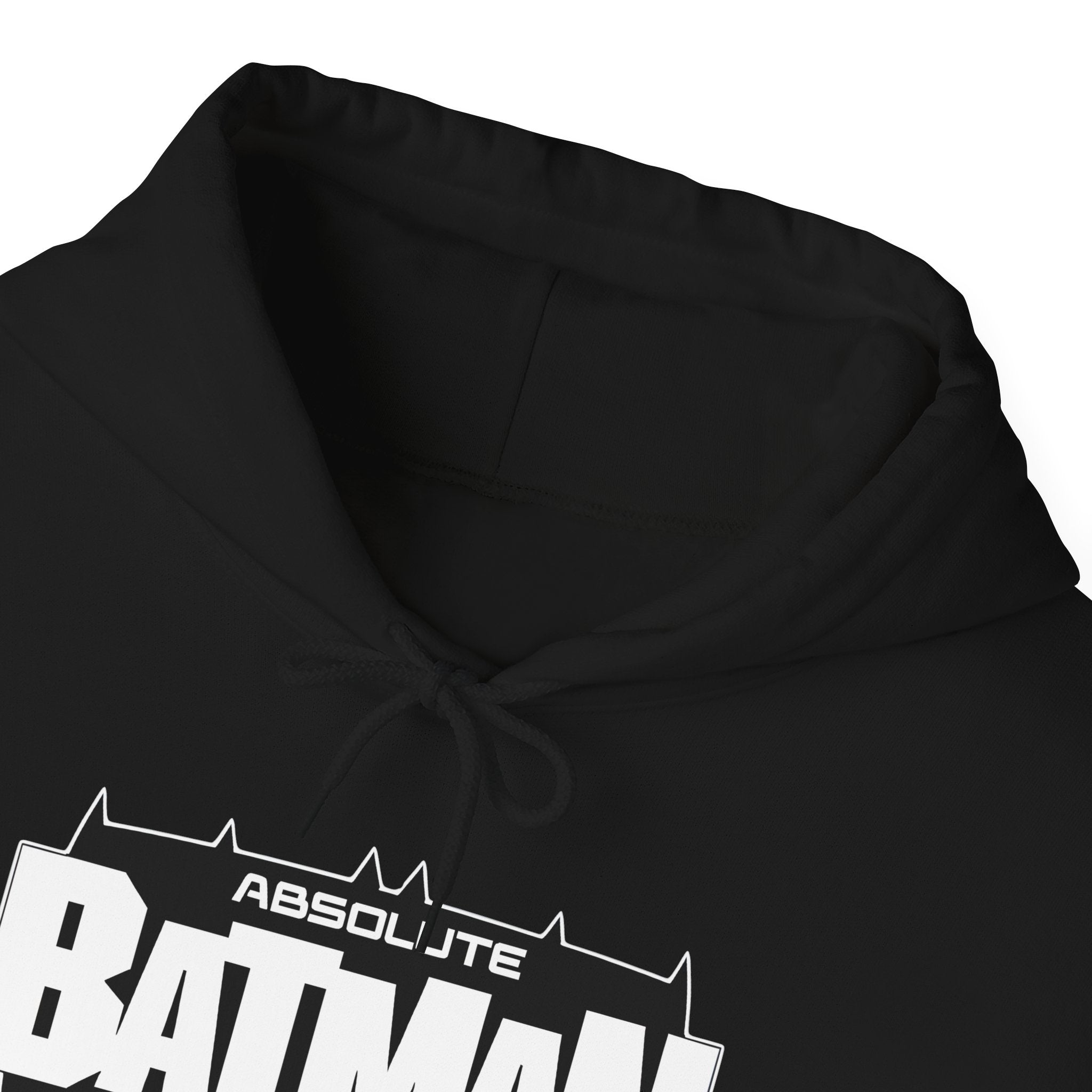 Absolute Batman Logo Unisex Hoodie – Gotham Knight Heavy Bat Graphic Hoodie