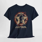 Captain America Vintage Star Shield Unisex T-Shirt