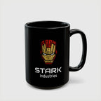 Iron Man Stark Industries Black Ceramic Coffee Mug - Drkheroz