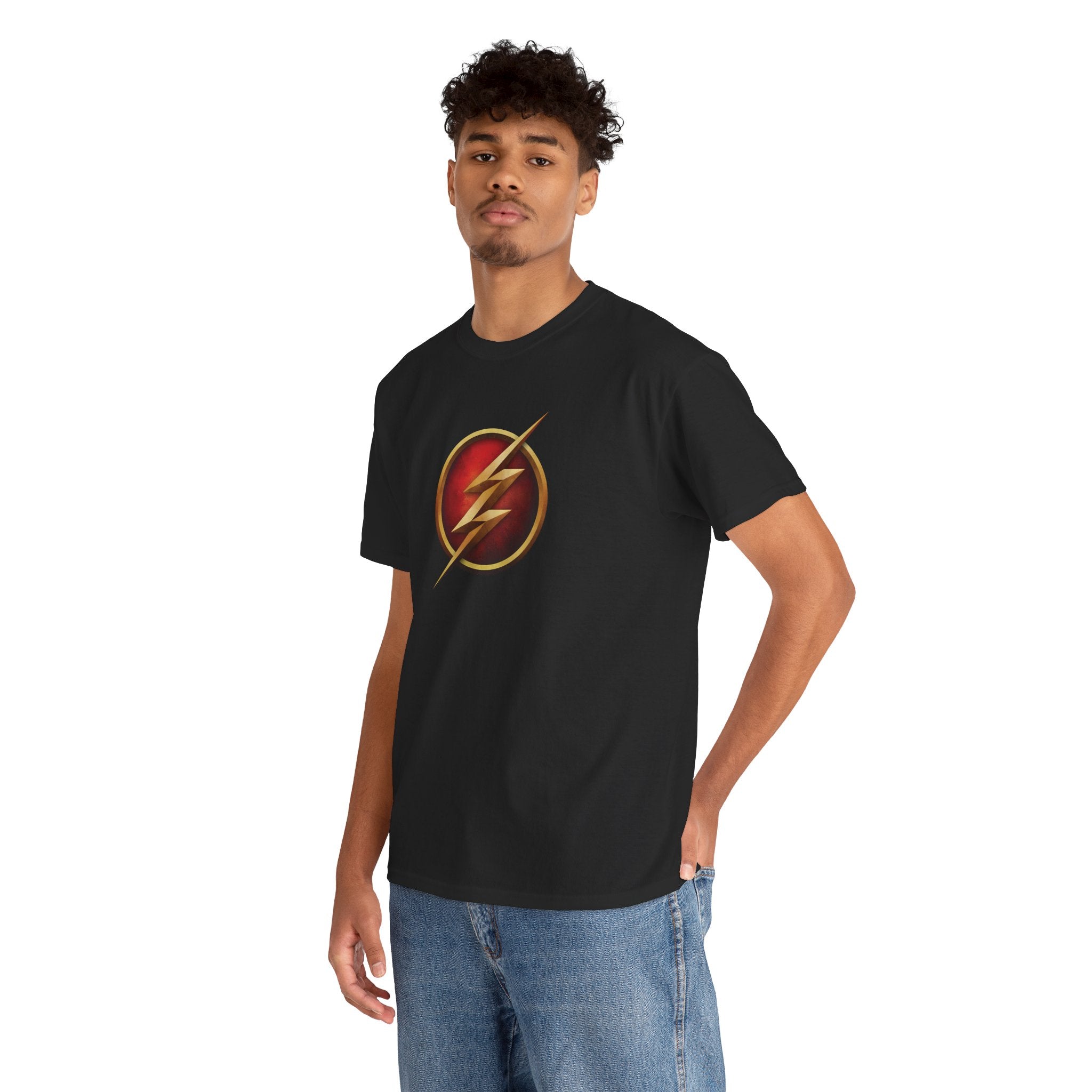 DC Flash Unisex T-shirt - Flashpoint & Classic Bolt Graphic Tee - Speed Force Apparel - Premium 100% Cotton Superhero Tee