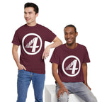 Fantastic Four Retro Logo T-Shirt — Minimalist Vintage Superhero Tee