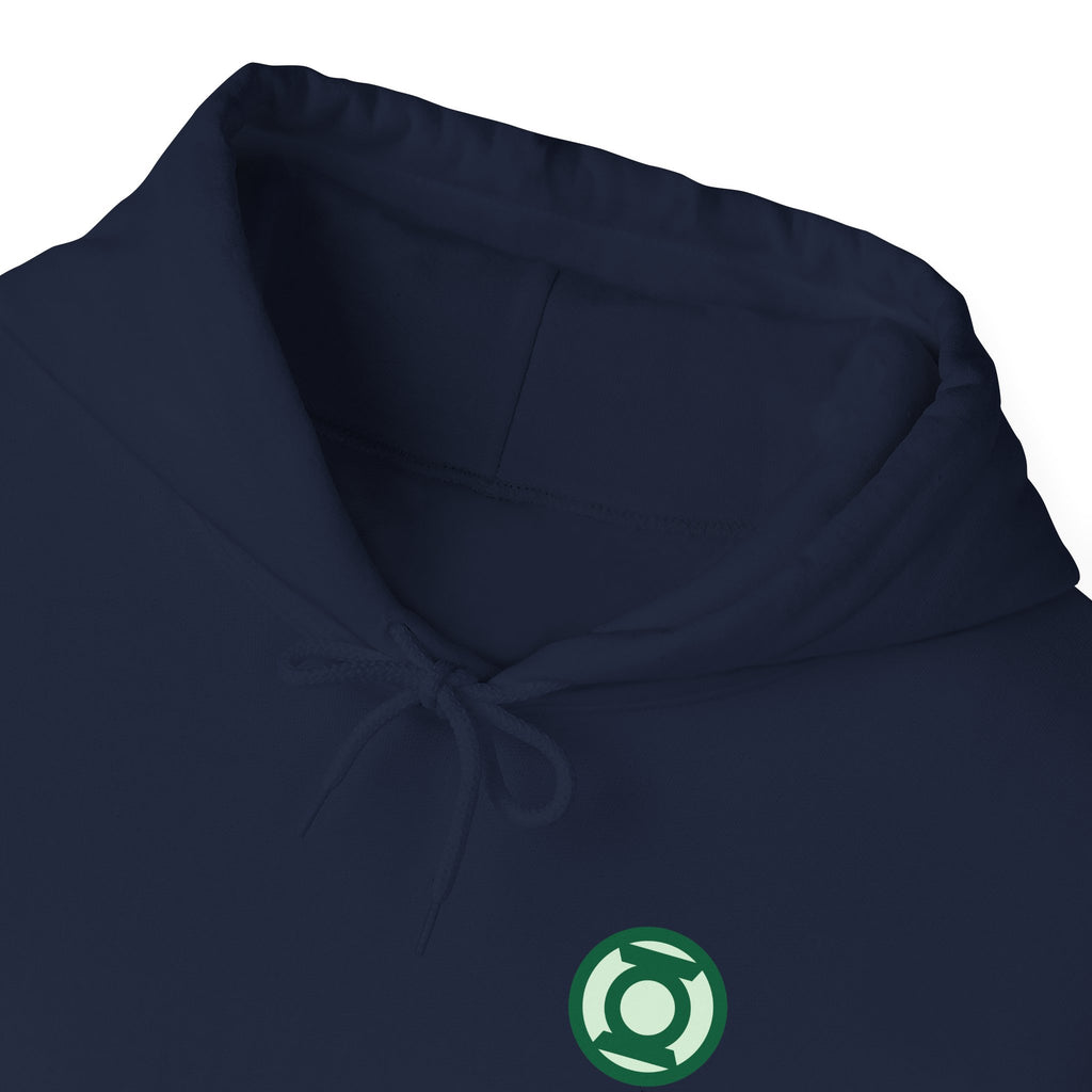 Green Lantern "Willpower" Hoodie — Comic Superhero Hooded Sweatshirt
