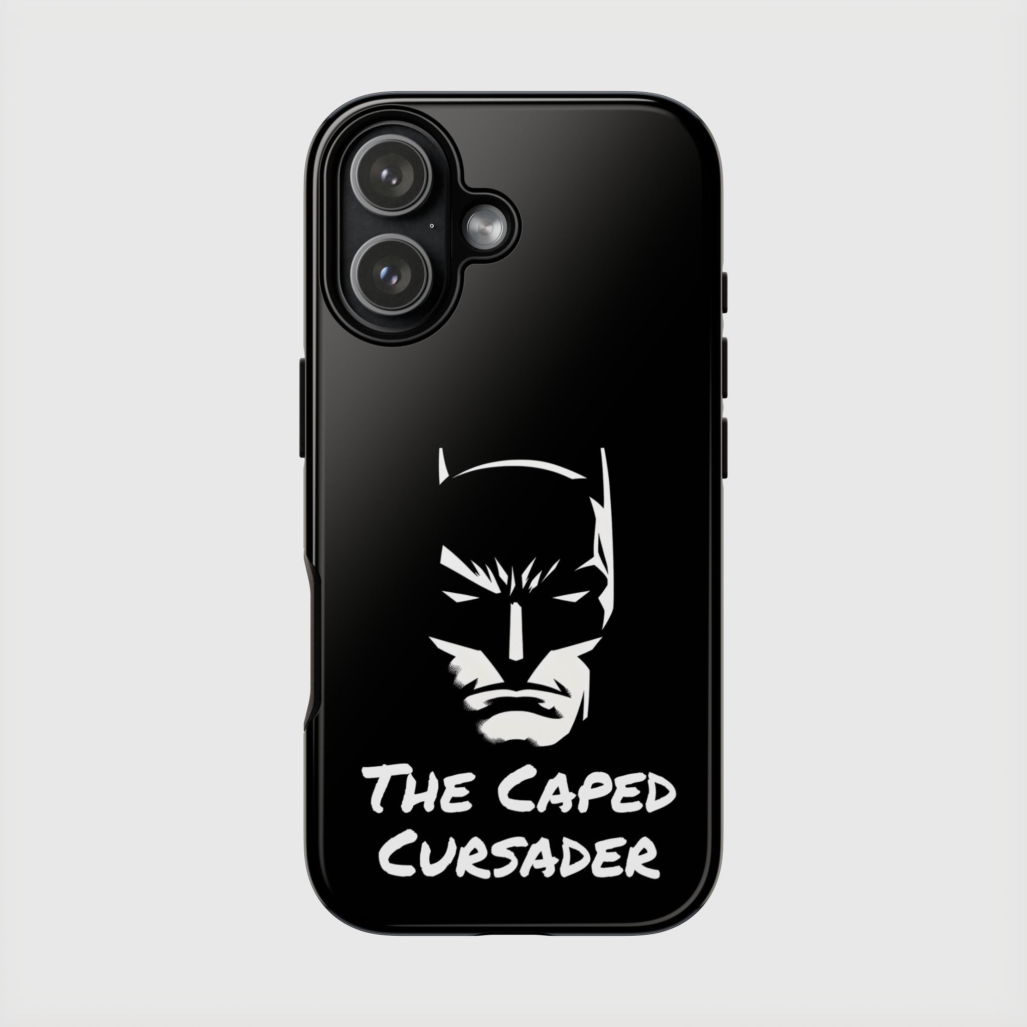 Batman iPhone Case - The Caped Cursader - Drkheroz