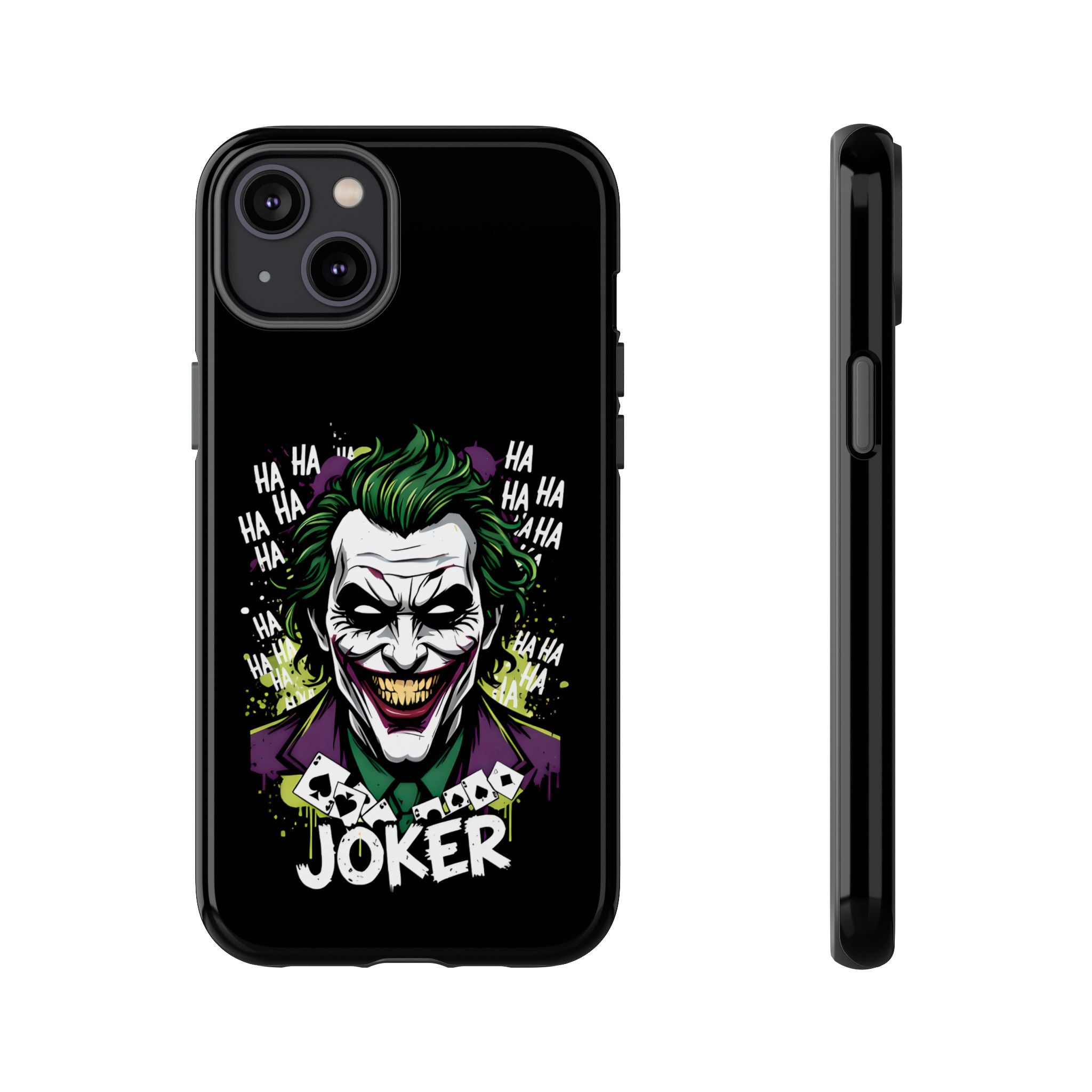 Joker "Bad Joke" DC Villain Hard Case for iPhone 17, 17 Air, 17 Pro Max, 16, 15, 14