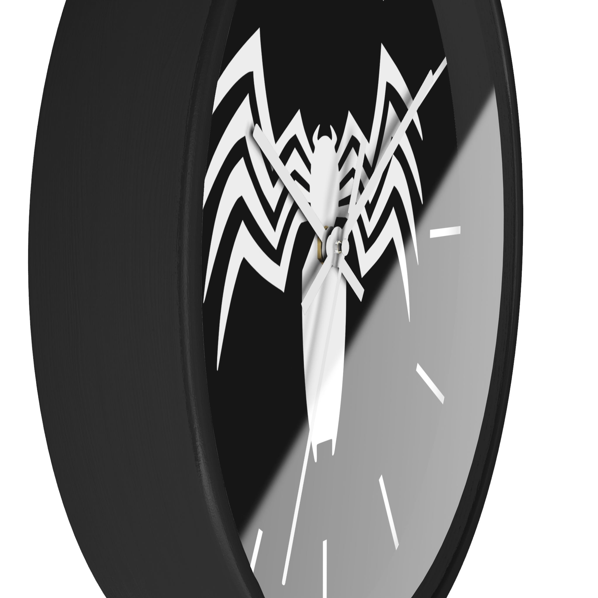 Venom Logo Wall Clock — Eddie Brock Villain Home Decor
