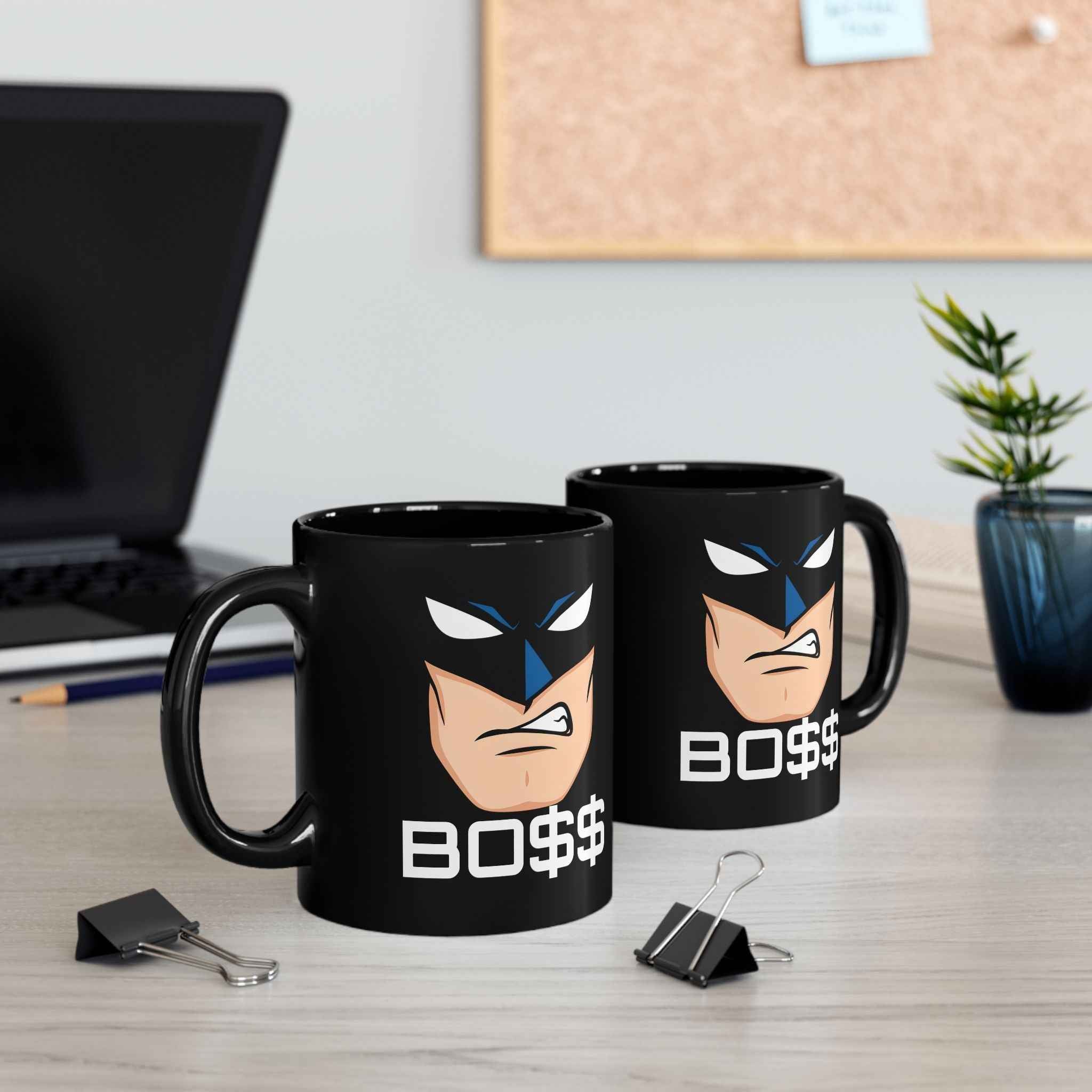 Batman Grumpy BOSS Office Humor Coffee Mug