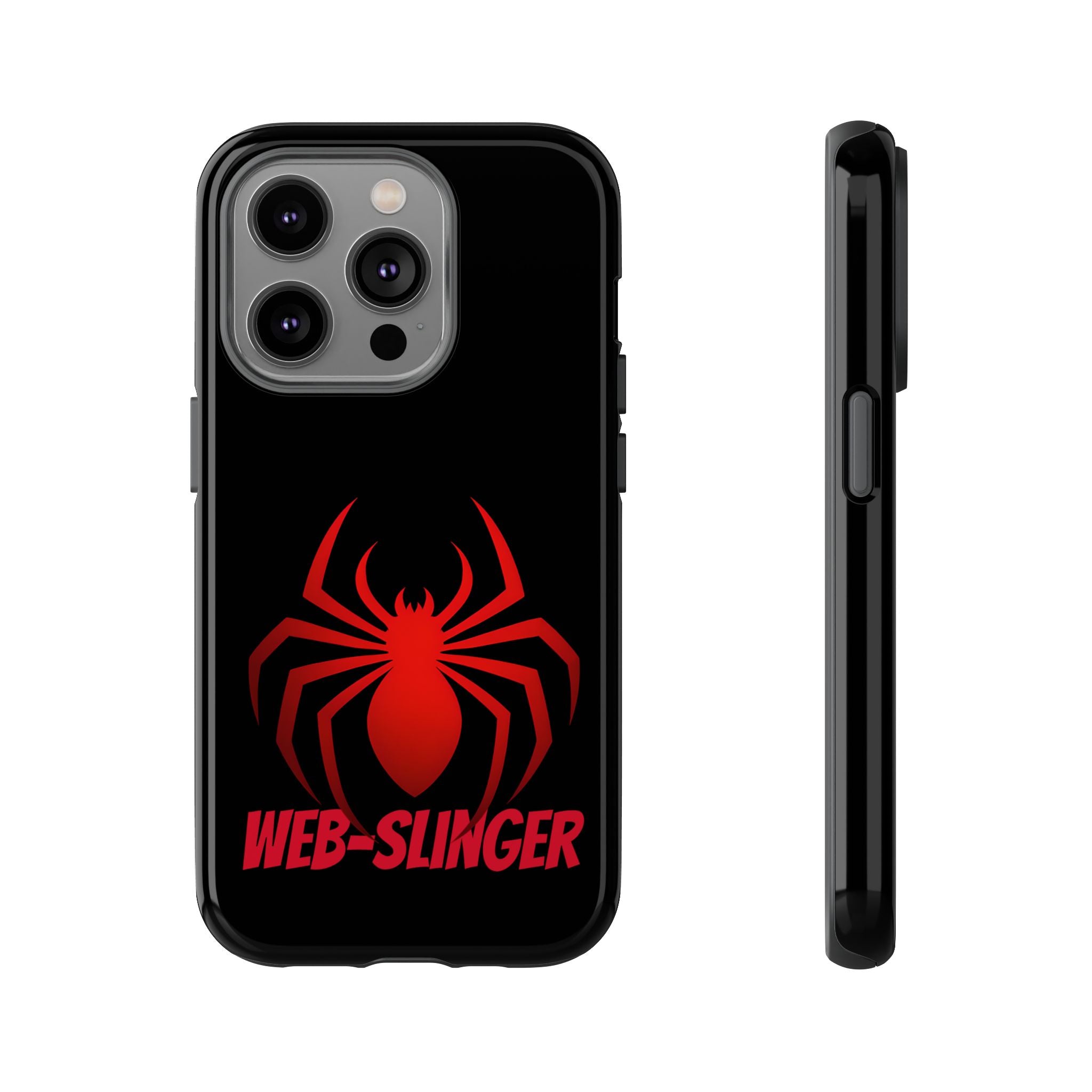 Red Spiderman Hard iPhone Case - Drkheroz