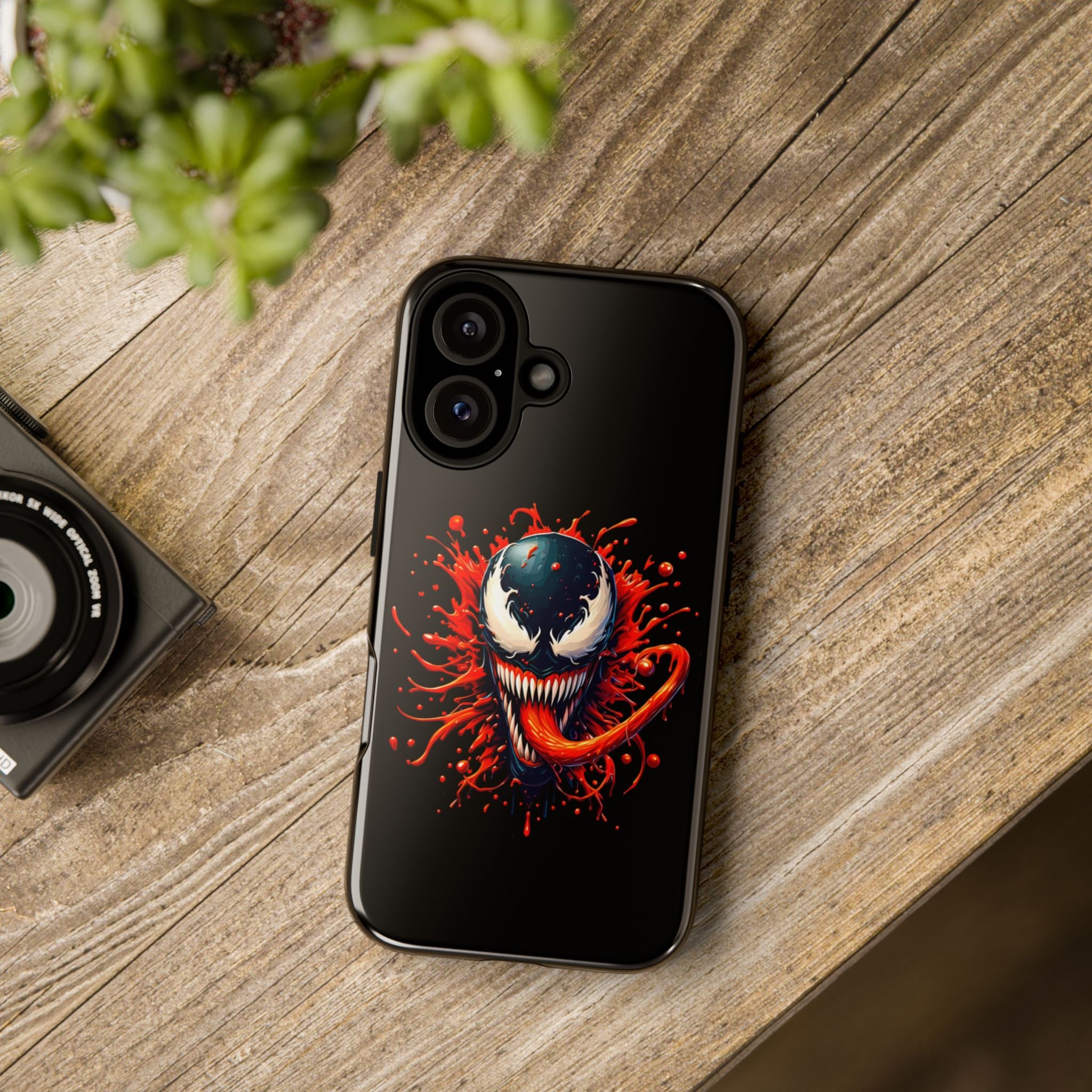 Venom vs Carnage "Symbiote Strike" Hard Case for iPhone 17, 17 Air, 17 Pro Max, 16, 15, 14