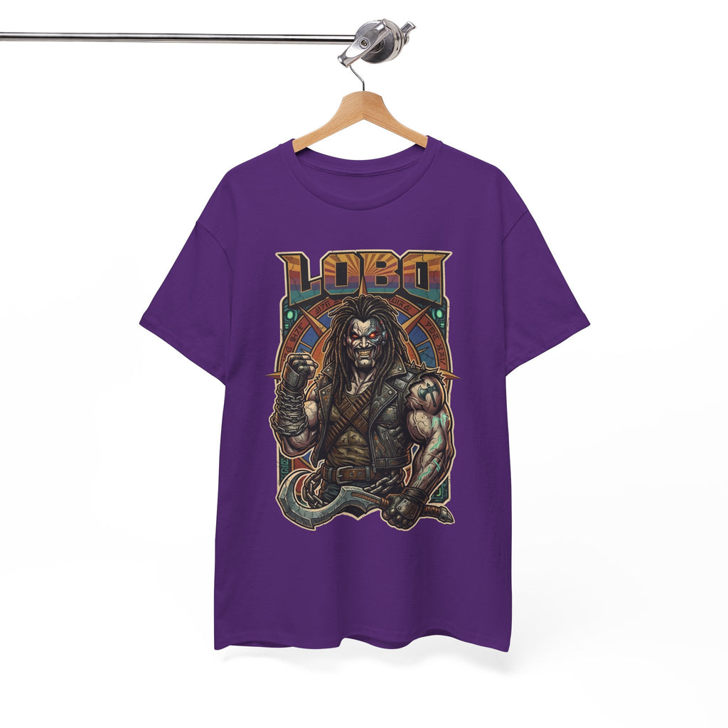 Lobo Warrior Graphic Tee – Jason Momoa’s DCU Czarnian Bounty Hunter T‑Shirt