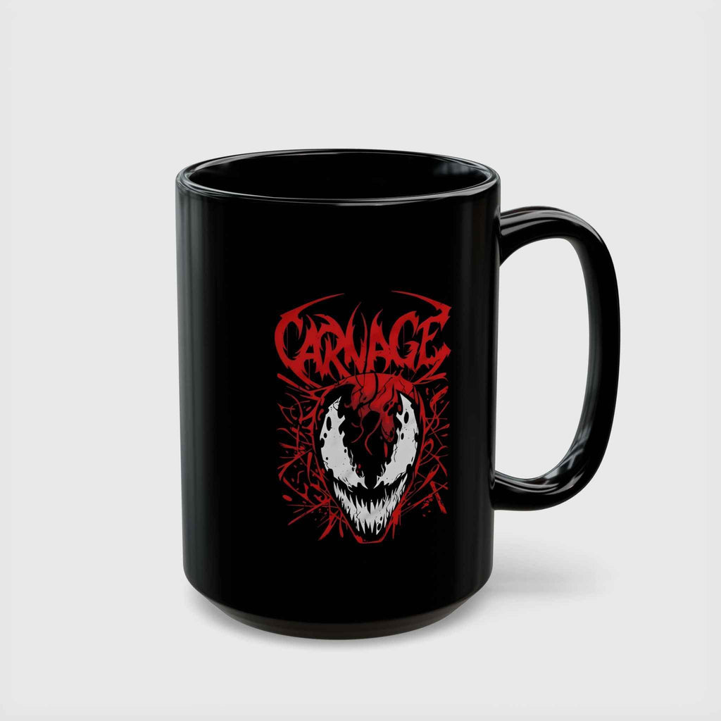Chaotic Carnage Symbiote Metal Grunge Coffee Mug