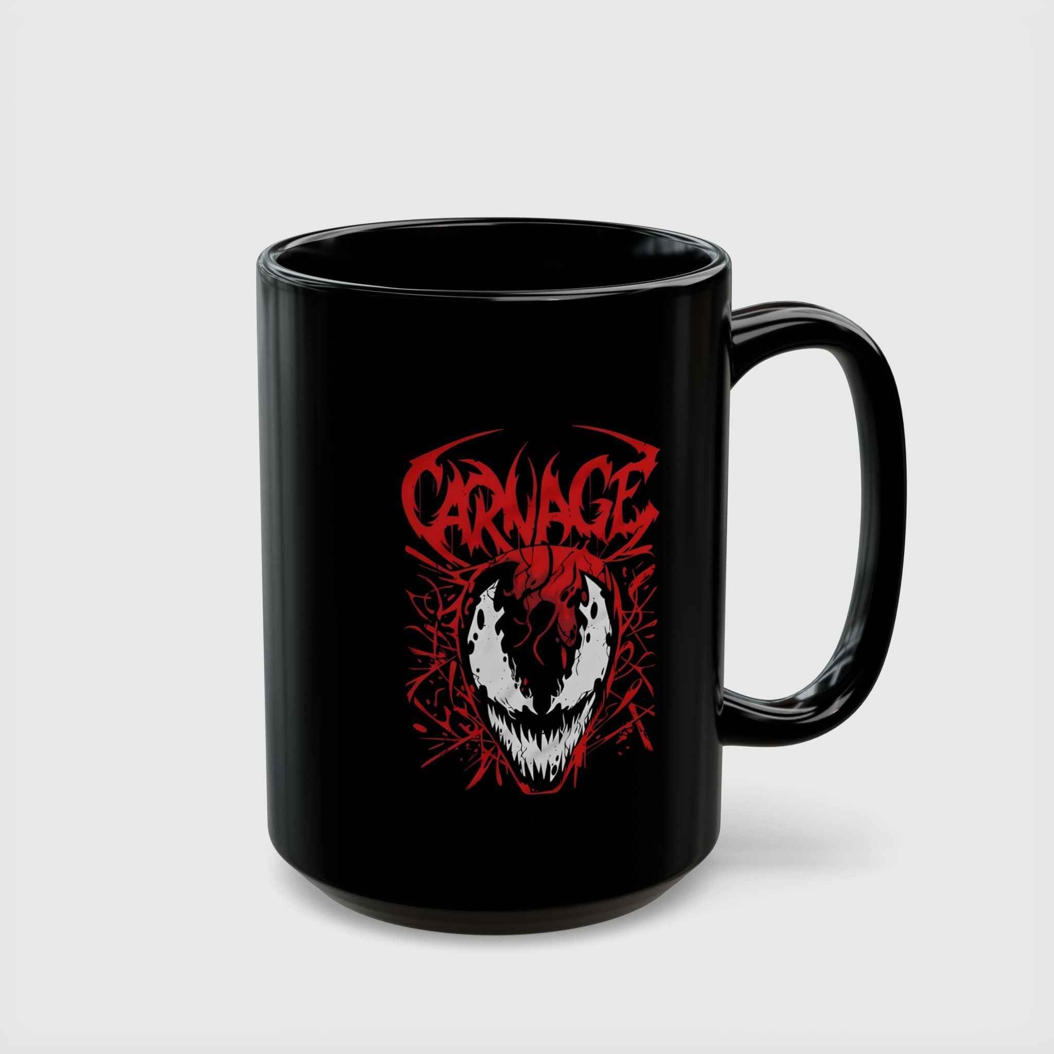 Chaotic Carnage Symbiote Metal Grunge Coffee Mug