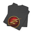 DC Flash Unisex T-shirt - Flashpoint & Classic Bolt Graphic Tee - Speed Force Apparel - Premium 100% Cotton Superhero Tee