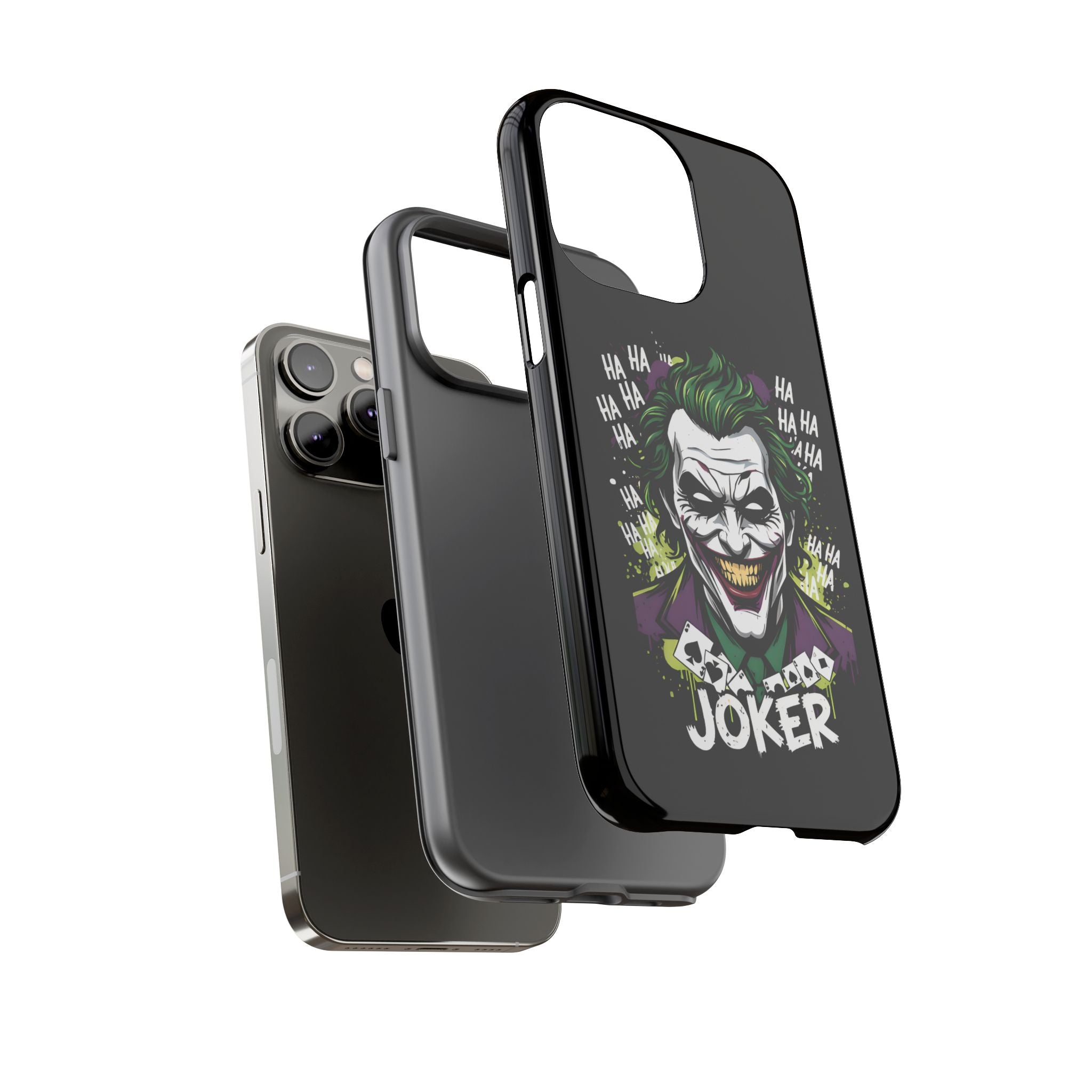 Joker "Bad Joke" DC Villain Hard Case for iPhone 17, 17 Air, 17 Pro Max, 16, 15, 14