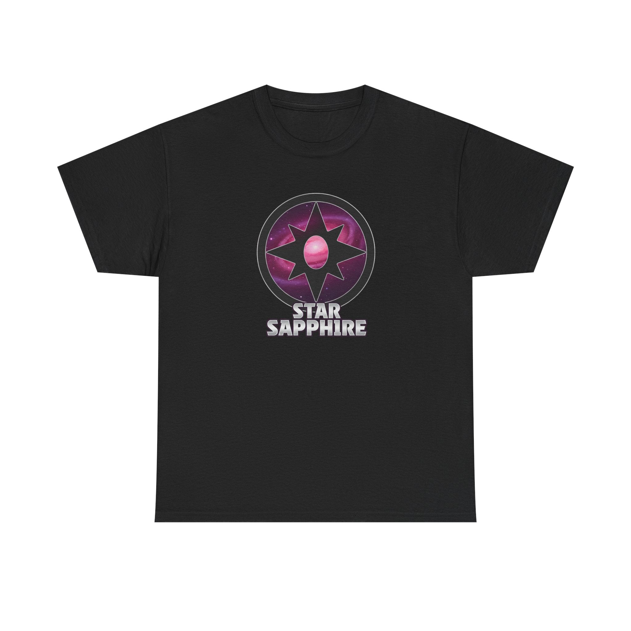 Teen Titans Star Graphic Tee — DC Star Sapphire Gem Logo T-Shirt