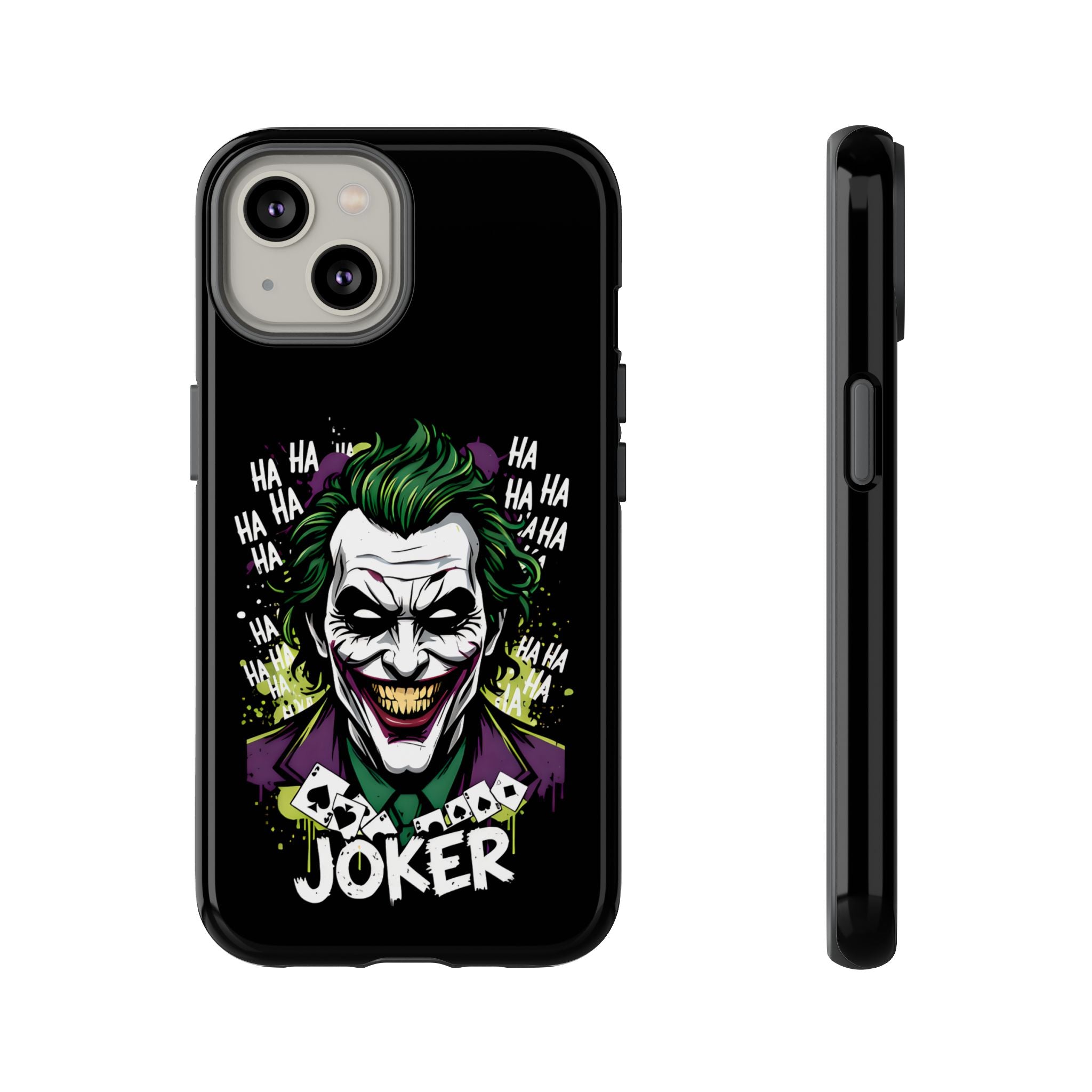 Joker "Bad Joke" DC Villain Hard Case for iPhone 17, 17 Air, 17 Pro Max, 16, 15, 14