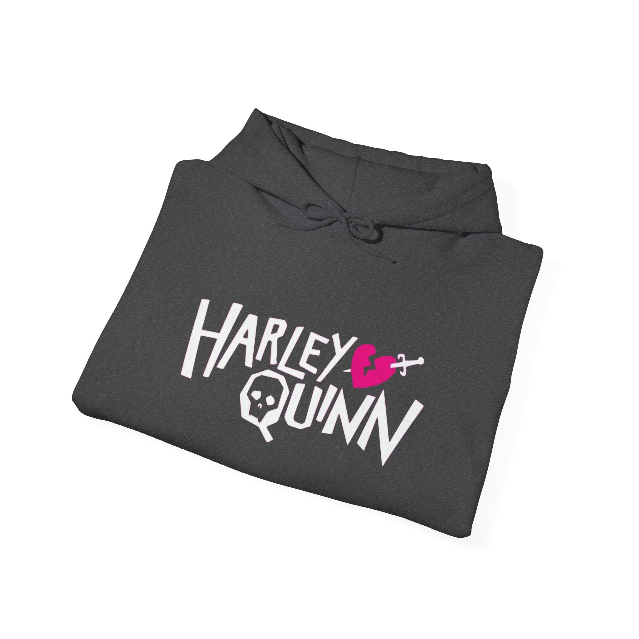 Harley Quinn Mad Love Graphic T‑Shirt – Skull Heart Edition