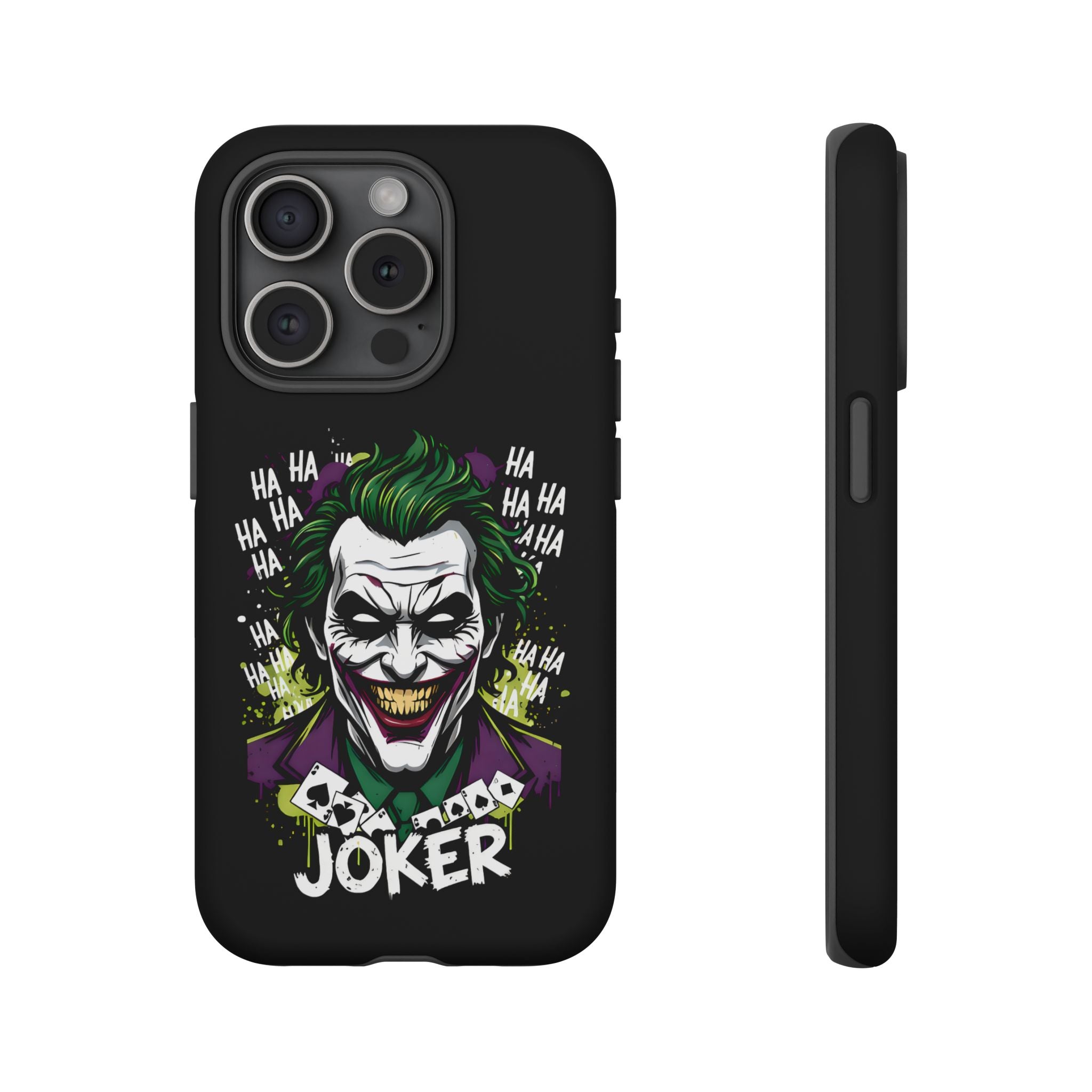 Joker "Bad Joke" DC Villain Hard Case for iPhone 17, 17 Air, 17 Pro Max, 16, 15, 14