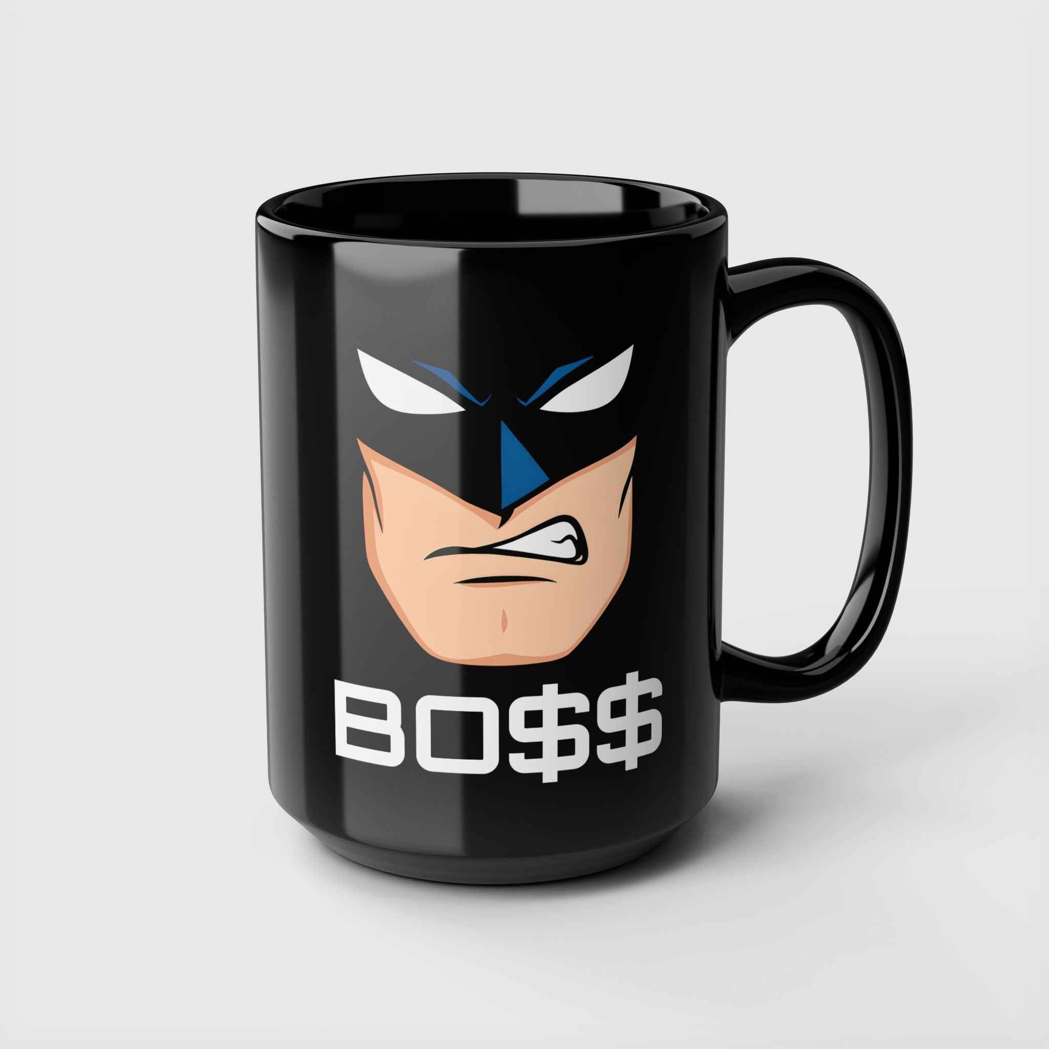 Batman Grumpy BOSS Office Humor Coffee Mug