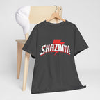 Shazam! Lightning Logo T-Shirt — Retro Comic Superhero Tee
