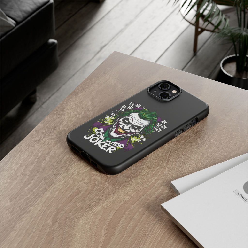 Joker "Bad Joke" DC Villain Hard Case for iPhone 17, 17 Air, 17 Pro Max, 16, 15, 14