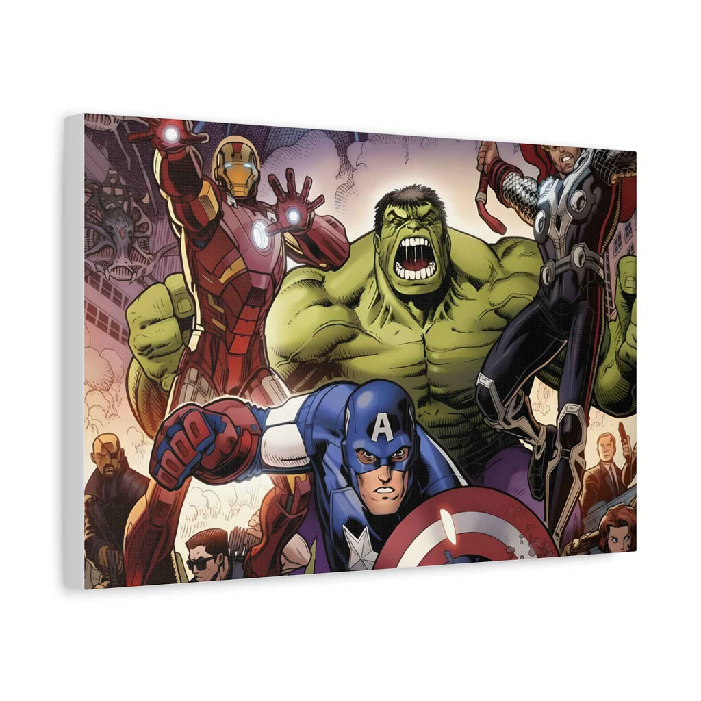 Superhero Canvas Art - Avengers Wall Decor