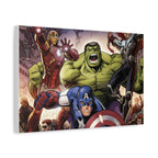 Superhero Canvas Art - Avengers Wall Decor