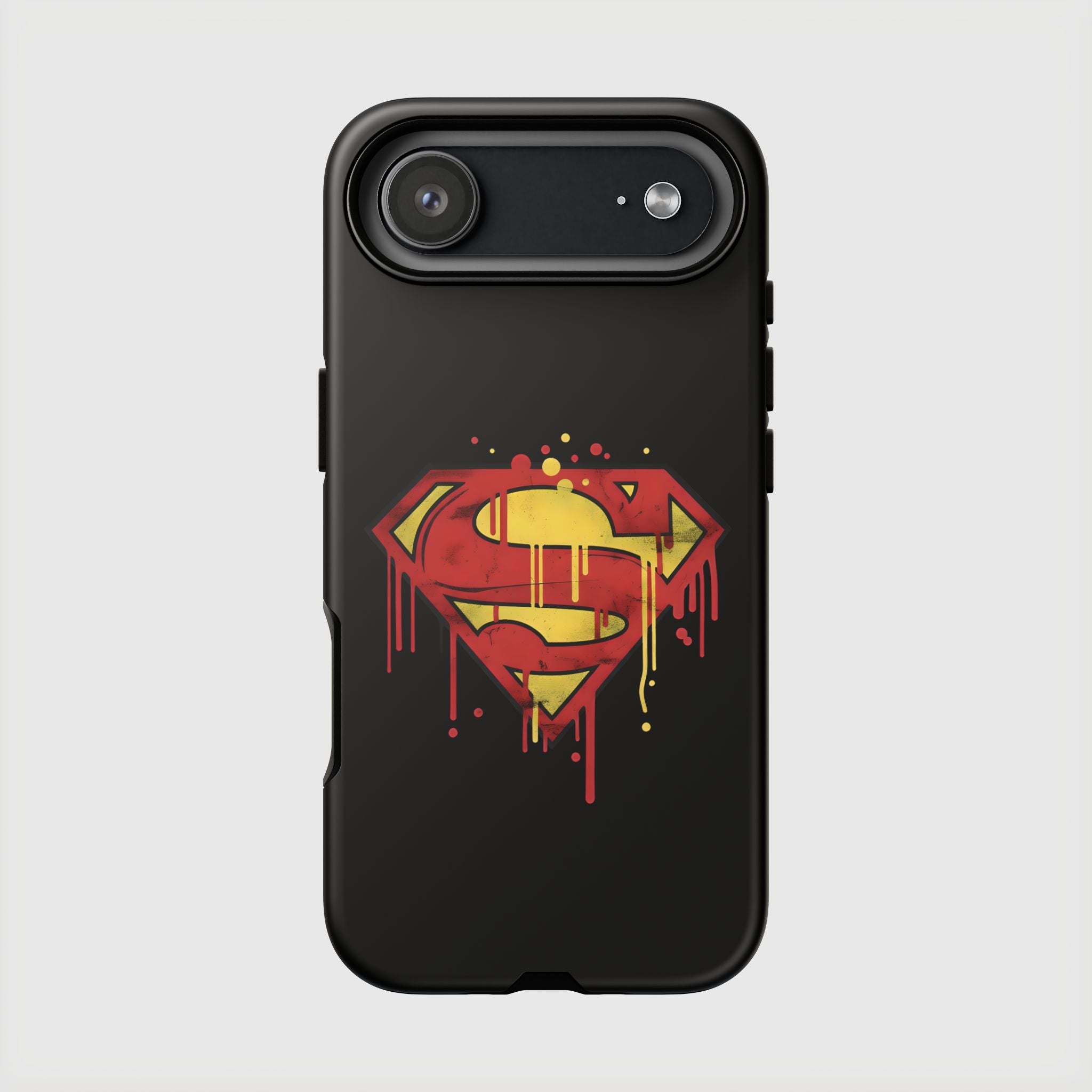 Superman Graphiti Hard iPhone Case - Drkheroz
