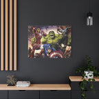 Superhero Canvas Art - Avengers Wall Decor